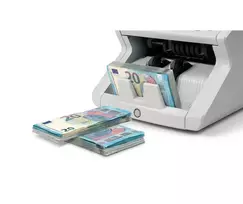 banknotu skaiciavimo - Safescan 2265 G2 Banknotų skaičiavimo mašina Balta (White) - 3 nuotrauka