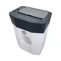 paper shredder - Hewlett Packard (HP) Popieriaus Smulkintuvas - HP Oneshred Automatinis 80CC Baltas/Pilkas - 5 nuotrauka