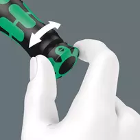 raktu galvuciu komplektai - Įrankių komplektas Wera Click-Torque A 6 Set 1; 20 vnt. - 2 nuotrauka