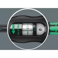 raktu galvuciu komplektai - Įrankių komplektas Wera Click-Torque A 6 Set 1; 20 vnt. - 3 nuotrauka