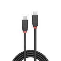 usb c cable gen 2 - Lindy USB 3.1 Kabelis Typ C/C 3A Juodas Line M/M 0.5m - 2 nuotrauka