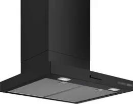 Bosch DWB65CC60 Gartraukis, sieninis, 59.8 cm, 594 m³/h, B klasė, LED, matinė juoda (Matte black), mechaninis
