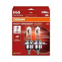 h4 lemputes - Osram Night Breaker Silver H4 60/55W 12V Duo - 3 nuotrauka