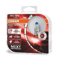 h1 lempute 55w - Osram Night Breaker Laser H1 55W 12V Duo - 2 nuotrauka