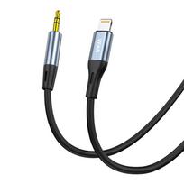 lightning to jack - Vipfan L05 Lightning to mini jack 3.5mm AUX cable, 1m (gray) - 2 nuotrauka