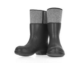 Guminiai batai vyrams Geko G90550, su aulu, su pašiltinimu, juoda sp., 45 dydis