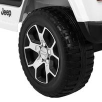 dvivietis elektromobilis - Elektromobilis JEEP WRANGLER Rubicon baltas - 4 nuotrauka