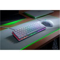 razer huntsman - Razer Huntsman Mini 60% Mercury White (Balta) - 3 nuotrauka