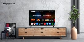 smart televizoriai 81 - Kruger & Matz KM0232-G 32" HD Smart TV - 5 nuotrauka