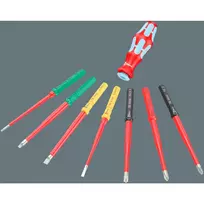 wera kraftform kompakt - WERA Kraftform Kompakt VDE Stainless 17 extra slim 17 vnt. - 4 nuotrauka