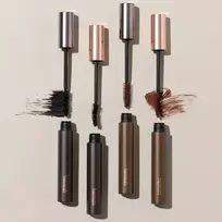 rudas blakstienu tusas - Heimish Dailism Smudge Stop Mascara 9 g Ruda (Brown) - 3 nuotrauka