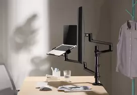 monitoriai su stovu - Gembird MA-DA-04, 17-32", 8 kg - 6 nuotrauka