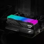 ram ddr5 32gb amd expo - ADATA XPG Lancer Blade RGB, DDR5, 32 GB, 6400 MHz, CL38, Baltas (White) - 5 nuotrauka