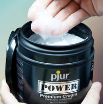 lubrikantai - Analinis lubrikantas pjur POWER Cream, 500 ml - 3 nuotrauka