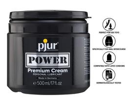 lubrikantai - Analinis lubrikantas pjur POWER Cream, 500 ml - 4 nuotrauka