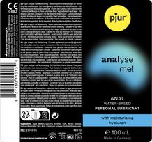 analinis lubrikantas - Analinis lubrikantas pjur ANALYZE ME! Comfort, 250 ml - 4 nuotrauka