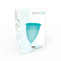 menstruacine taurele - Menstruacinė taurelė Stercup, dydis L, Aquamarine (Akvamarinas) - 2 nuotrauka