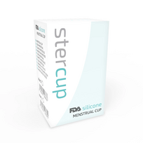 menstruacine taurele - Menstruacinė taurelė Stercup, dydis L, Aquamarine (Akvamarinas) - 3 nuotrauka