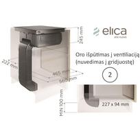 kaitlente su integruotu gartraukiu - ELICA NIKOLATESLA VELVET BL/A/72 - 11 nuotrauka