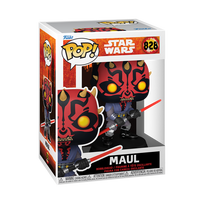 funko pop star wars - FUNKO POP! Vinilinė figūrėlė: Star Wars - Darth Maul - 3 nuotrauka