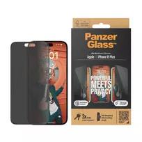 15 ultra - PanzerGlass "Ultra-Wide Fit Privacy Screen Protection iPhone 15 Plus" - 3 nuotrauka