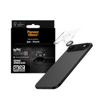 juodas apsauginis stiklas iphone - PanzerGlass Hoops Ceramic II tempered glass for iPhone Air lens - 2 nuotrauka