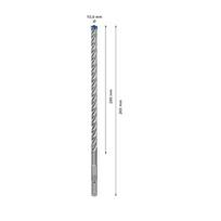 graztas betonui sds 30 - SDS-plus-7X grąžtas Bosch 10x200x265mm, 30 vnt. - 6 nuotrauka
