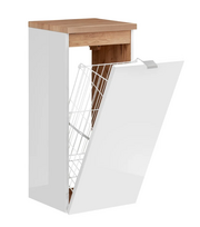 pastatoma spintele vonioje 35 cm - Vonios spintelė COMAD CAPRI WHITE 811B FSC, balta - 3 nuotrauka