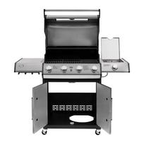 gas grils - Teesa BBQ 5006 MASTER Dujinis grilis, 5 degikliai (5 Burners) - 8 nuotrauka