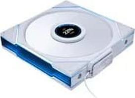 lian li uni fan tl 140 - Lian Li UNI FAN TL LCD 140mm Baltas (White) - 2 nuotrauka
