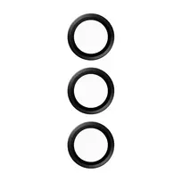 ekrano apsauga samsung galaxy s23 - PanzerGlass Hoops Camera Sam S24 / S23 / S23  czarny/black 1207 camera lens protector hoop optic rings - 2 nuotrauka