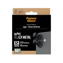 16 ekrano plevele - PanzerGlass Hoops Tempered Glass Lens Screen Protector for iPhone 16 / 16 Plus / 17 - 4 nuotrauka