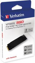 2tb ssd m 2 - Verbatim Vi7000G 2TB M.2 PCIe Gen4 NVMe SSD - 1 nuotrauka
