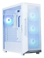 korpusai atx argb - Zalman I3 NEO V2 Mid Tower Baltas (White) - 2 nuotrauka