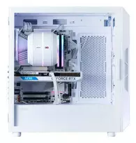 korpusai atx argb - Zalman I3 NEO V2 Mid Tower Baltas (White) - 5 nuotrauka