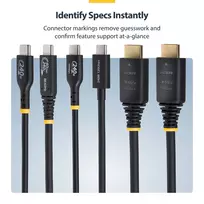 hdmi 2.1 5m - StarTech.com HDMI 2.1 5m Ultra High Speed Kabelis 8K 60Hz Juodas (Black) - 3 nuotrauka