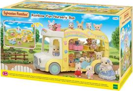 autobuso modelis - SYLVANIAN FAMILIES 3-kerros autobusas Rainbow Fun Kindergarten (5744) - 6 nuotrauka