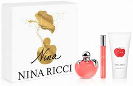 Nina Ricci Nina EDT rinkinys: 50 ml + kūno losjonas 75 ml + kvapų pieštukas 10 ml