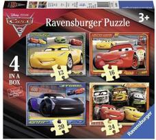 Ravensburger Cars 3 068944, 4in1, 72 det.