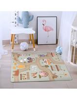 putos - ECOTOYS lavinamasis putplasčio kilimėlis-dėlionė Farm - 7 nuotrauka