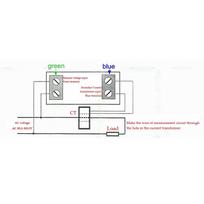 multimetras - Multifunkcinis Volt/ampermetras 80-300V 0.01-100A - 2 nuotrauka