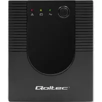 12v 7ah - QOLTEC 53775 UPS 1200VA 720W - 2 nuotrauka