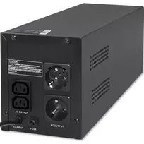 12v 7ah - QOLTEC 53775 UPS 1200VA 720W - 5 nuotrauka