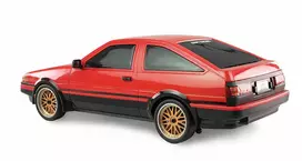 drifting rc - Amewi RC Auto AE86 Sprinter Drift Racing Car 1:18 RTR raudona - 2 nuotrauka