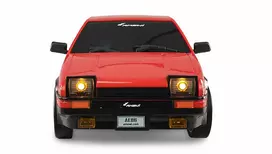 drifting rc - Amewi RC Auto AE86 Sprinter Drift Racing Car 1:18 RTR raudona - 3 nuotrauka