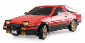 drifting rc - Amewi RC Auto AE86 Sprinter Drift Racing Car 1:18 RTR raudona - 5 nuotrauka