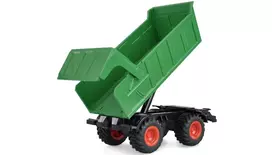 rc modeliai - Amewi RC Traktorius su priekaba, žalias (Green) - 4 nuotrauka