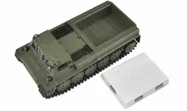 rc modeliai - Amewi RC modelis Karo sunkvežimis 1:16 Žalias (Green) - 2 nuotrauka