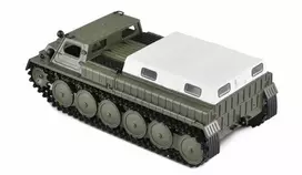 rc modeliai - Amewi RC modelis Karo sunkvežimis 1:16 Žalias (Green) - 3 nuotrauka