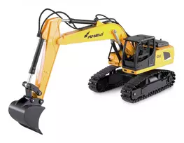 rc modeliai - Amewi 2-in-1 Tieflader/Bagger-Set G836E/G041E 1:24 RTR - 3 nuotrauka
